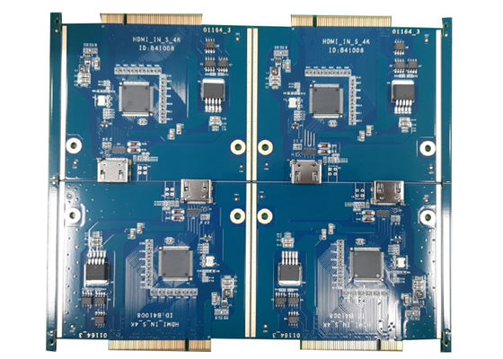 無人のための青いSMT多層HDI PCBアセンブリ プロトタイプ
